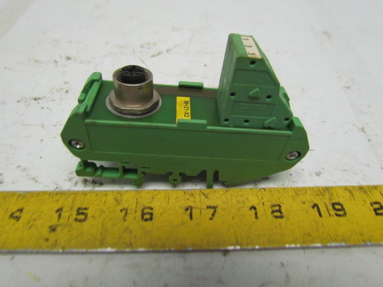 Phoenix FLKM-M12/B/5P/SO514-2296155 Varioface Module w/Spring-Cage Block