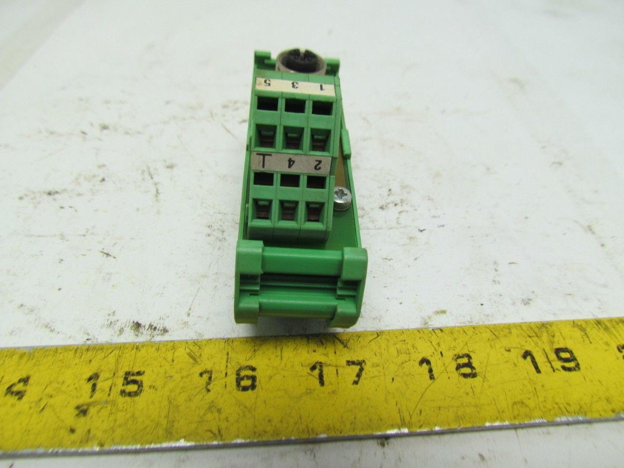 Phoenix FLKM-M12/B/5P/SO514-2296155 Varioface Module w/Spring-Cage Block