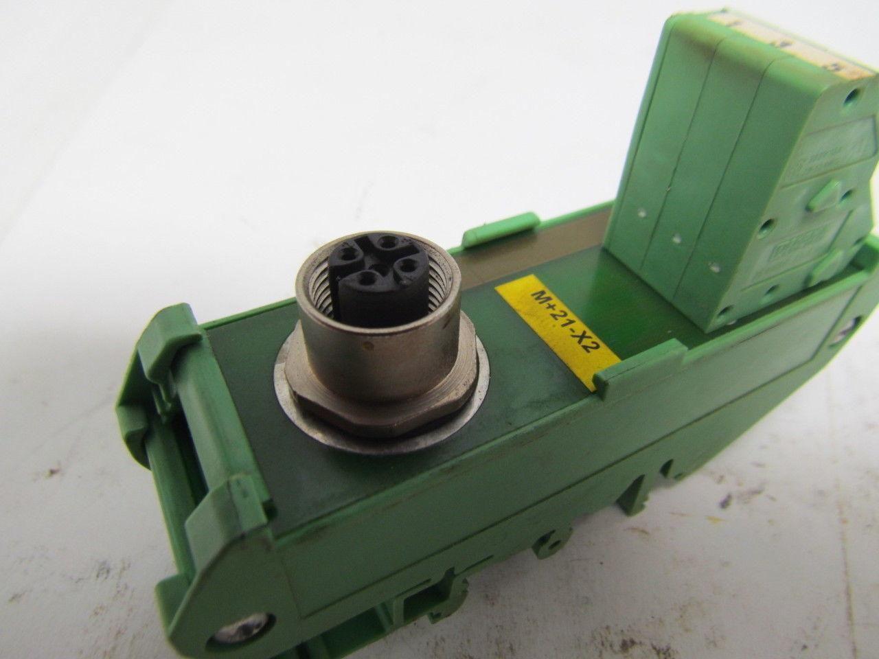 Phoenix FLKM-M12/B/5P/SO514-2296155 Varioface Module w/Spring-Cage Block