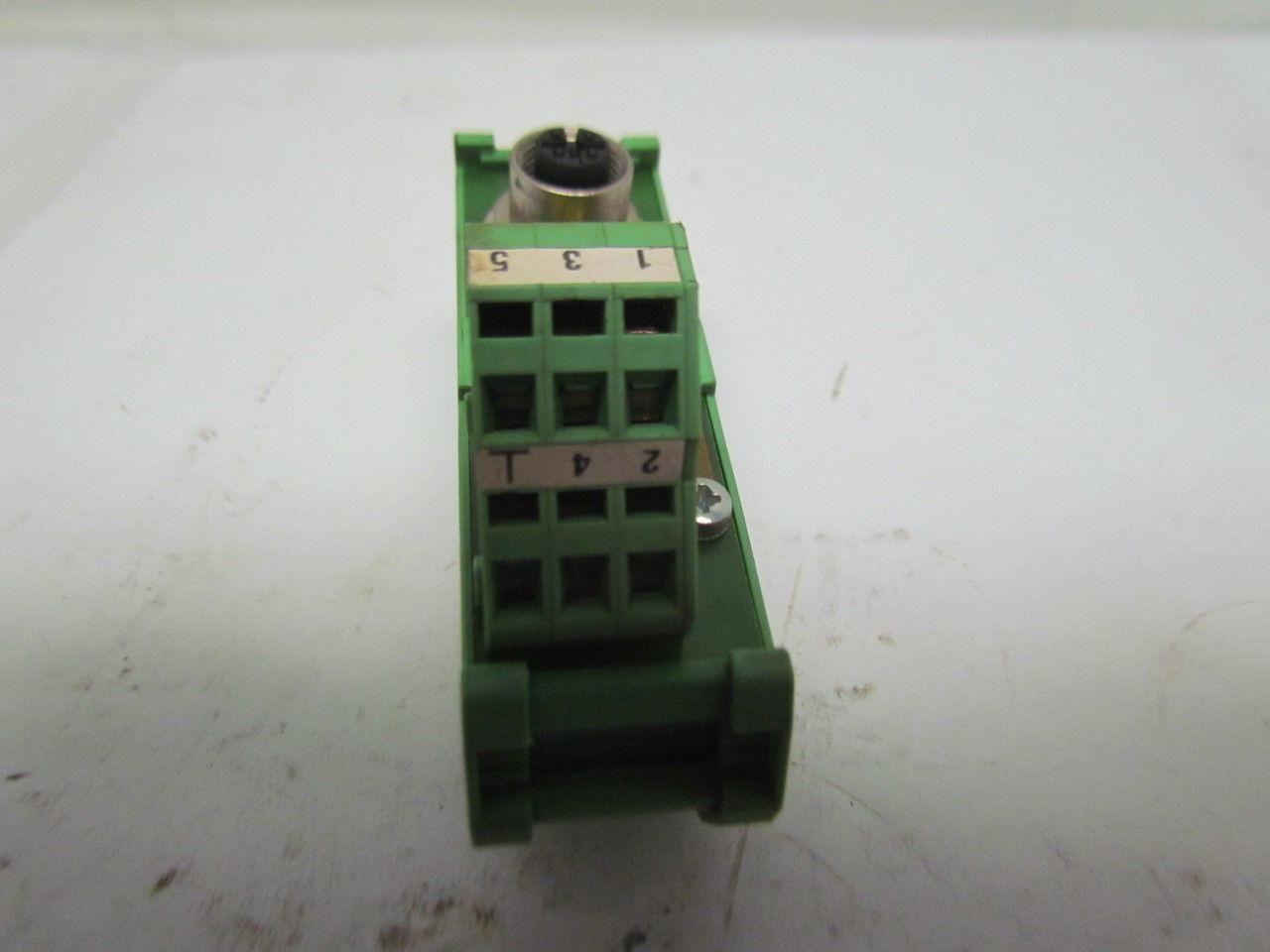 Phoenix FLKM-M12/B/5P/SO514-2296155 Varioface Module w/Spring-Cage Block