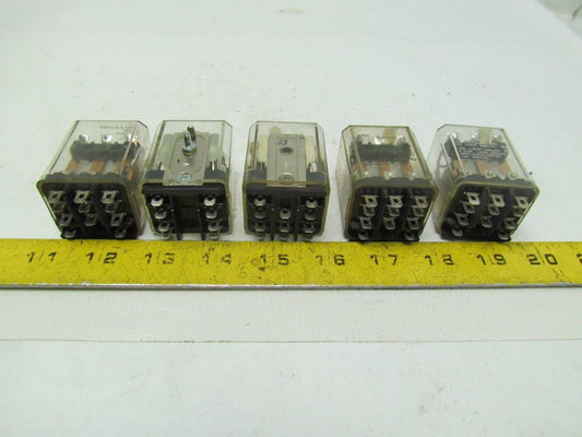 Potter & Brumfield Assorted Relays New and Used Lot of 5