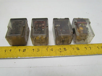 Potter & Brumfield Assorted Relays Used Lot of 4