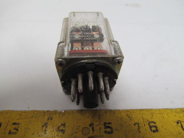 Potter & Brumfield Assorted Relays Used Lot of 4