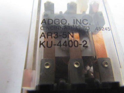 Adgo AR3-5NKU4400-2 11Blade Relay W/Indicator Light Used