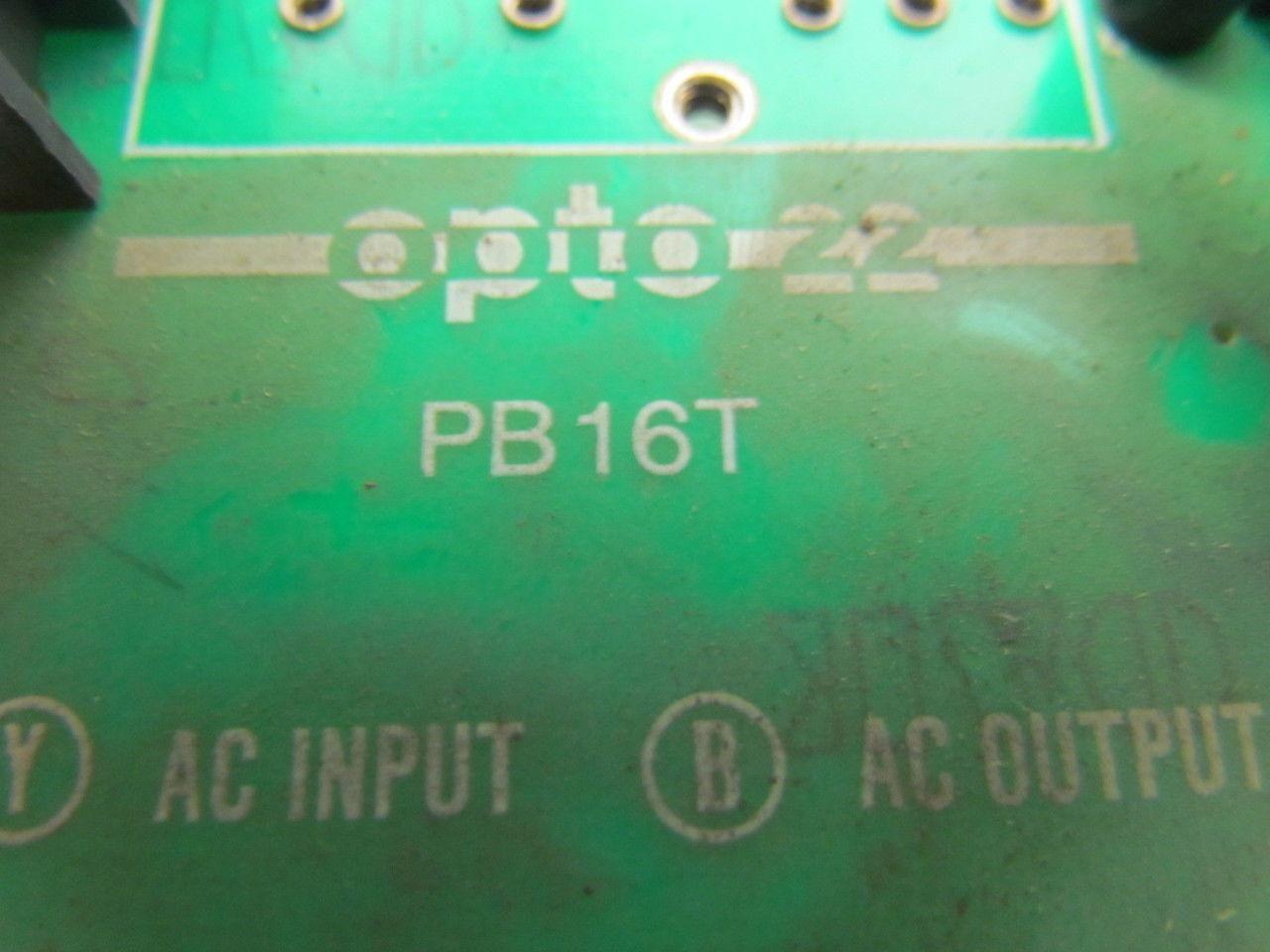 OPTO22 PB16T Used I/O PCB