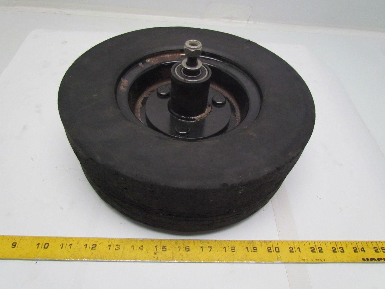 Tennant 7200 Solid Tire Assembly W/3 Bolt Hub 11-5/8 Dia X 3-3/4" wide