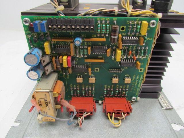 Spang 654-575-75 Synchronous Definite Purpose 3PH SCR Power control