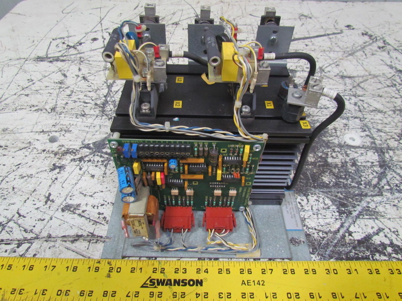 Spang 654-575-50 Synchronous Definite Purpose 3PH SCR Power Control Unit
