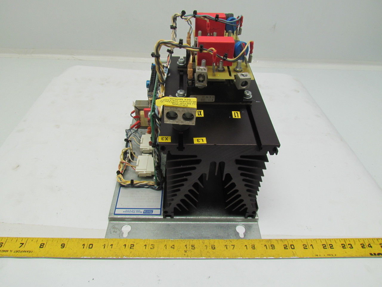 Spang 654-575-50-2 Synchronous Definite Purpose 3PH SCR Power Control Unit