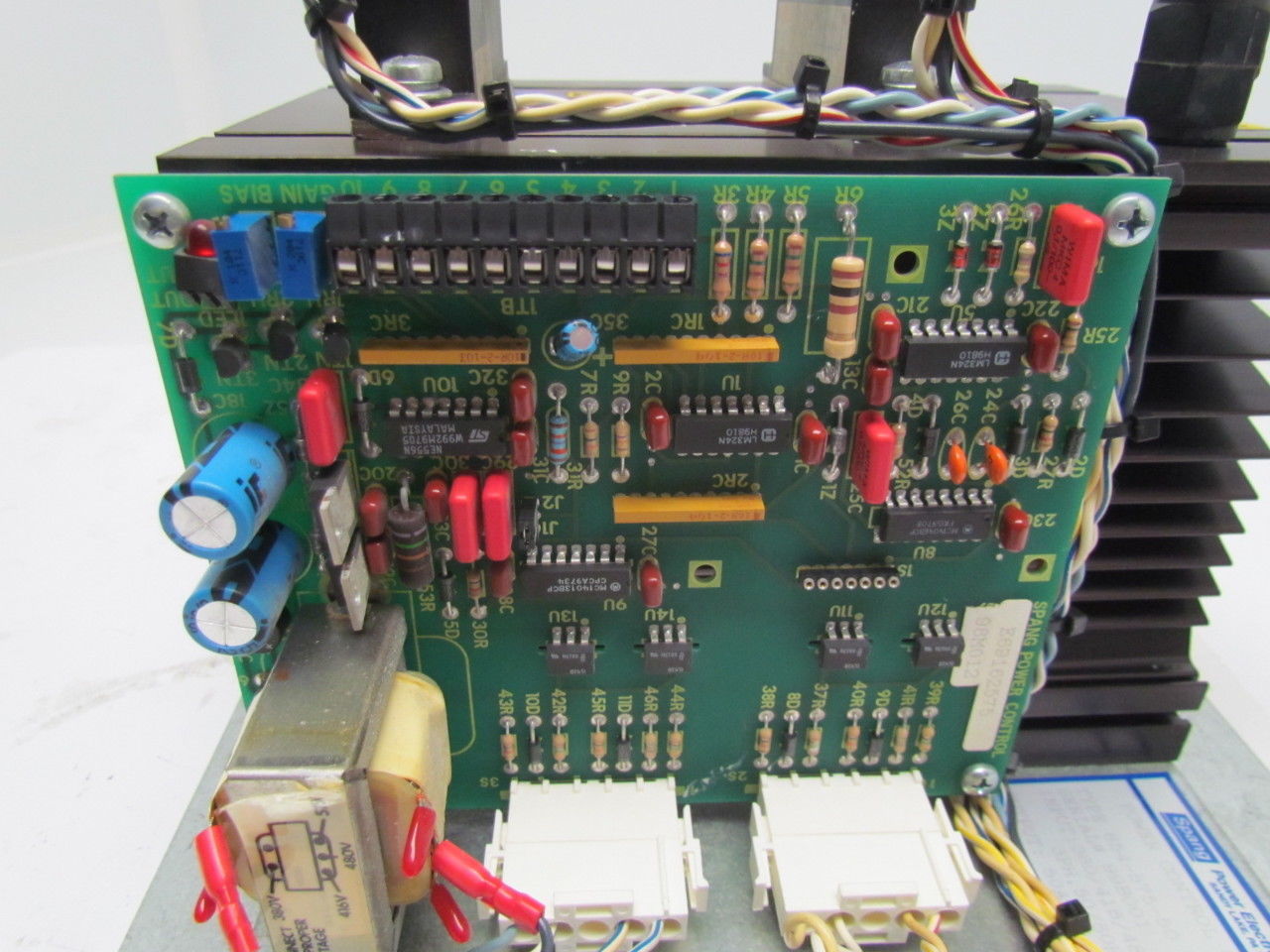 Spang 654-575-50-2 Synchronous Definite Purpose 3PH SCR Power Control Unit