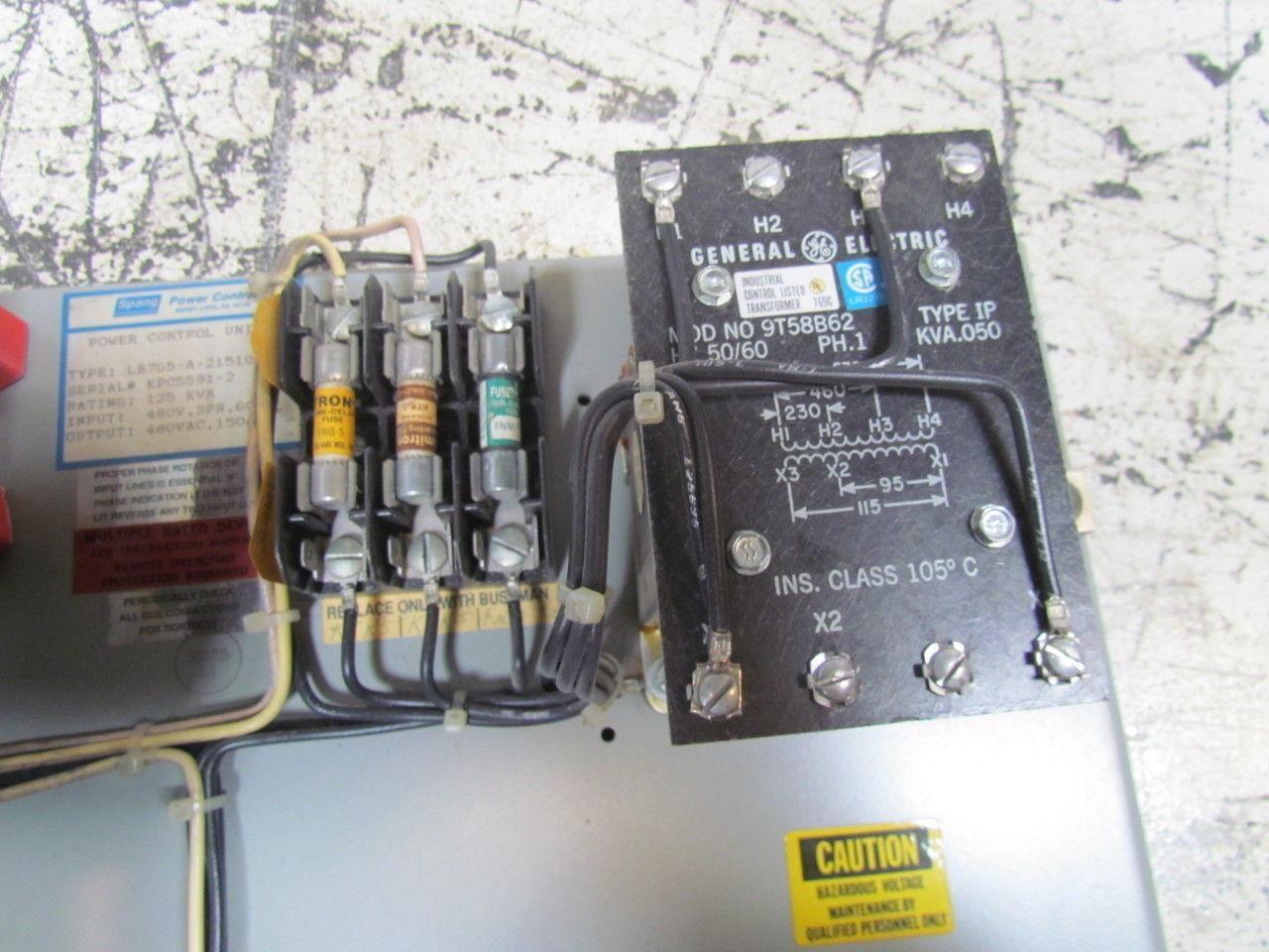 Spang LB7G5-A-2151010 SCR Power Control Unit Synchronous Firing