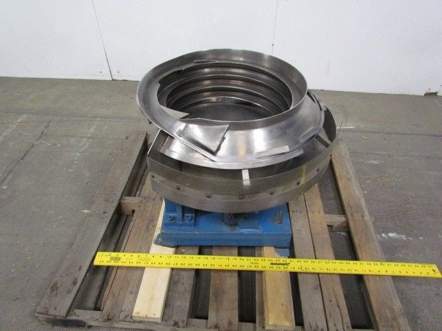Stainless Automation S01143B Vibratory Bowl Parts Feeder 115V 6A