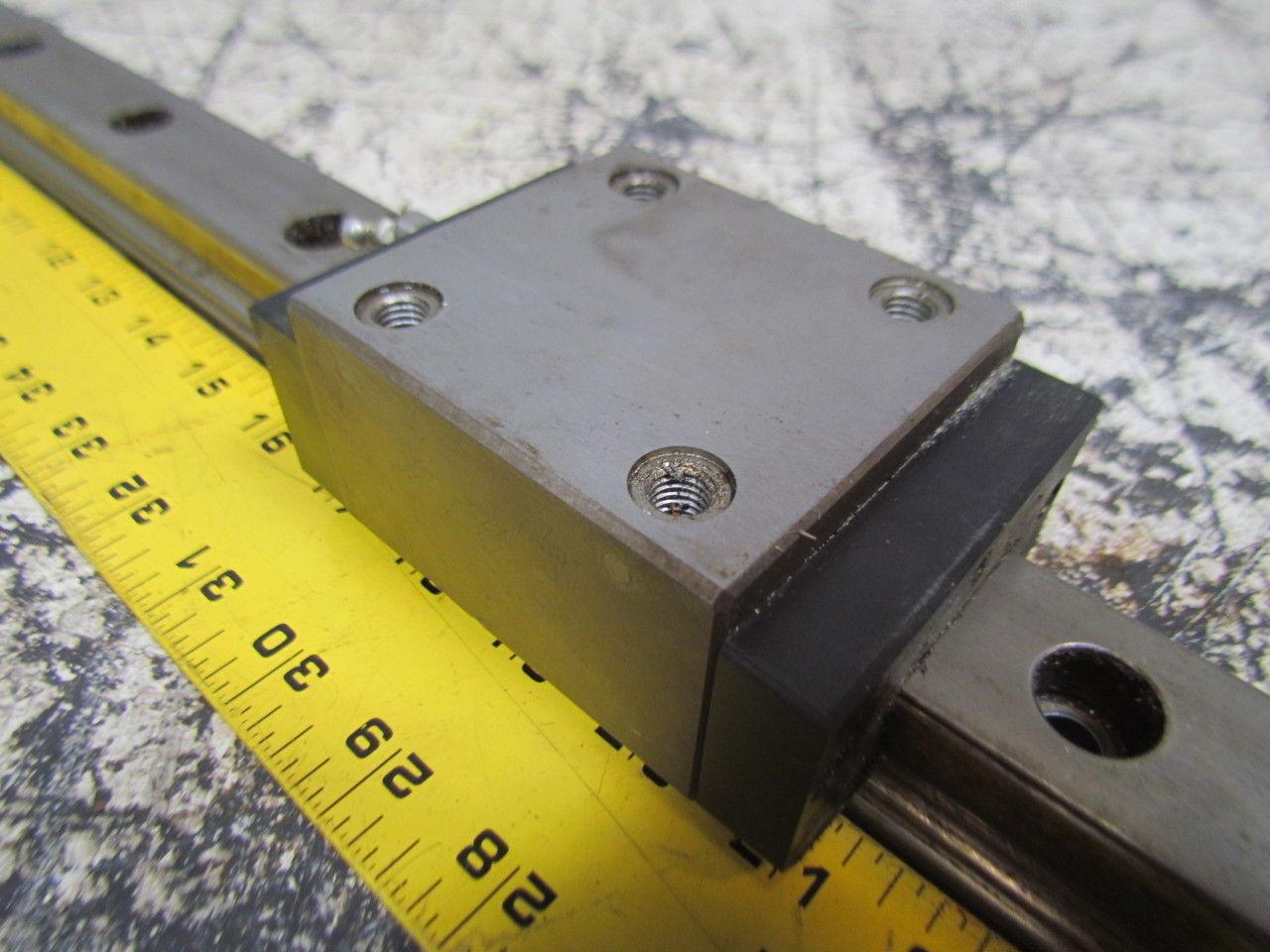 Rexroth 1621-32X-10 Star 35 63" Linear Guide Rail W/1 Bearing Block