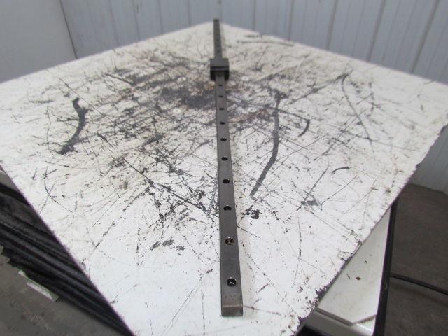 Rexroth 1621-32X-10 Star 35 63" Linear Guide Rail W/1 Bearing Block