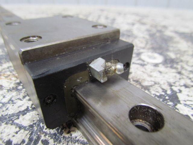 Rexroth 1621-32X-10 Star 35 63" Linear Guide Rail W/1 Bearing Block