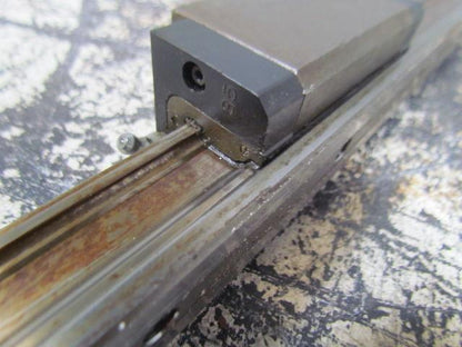 Rexroth 1621-32X-10 Star 35 63" Linear Guide Rail W/1 Bearing Block