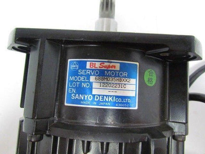 Sanyo Denki 68BM035HBXX2 BL Super Servo Motor From Miller MRV2 Robot Welder