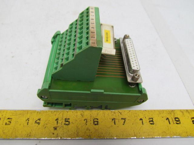Phoenix FLKMS-D25SUB/B/ZFK3DS/PE Interface Module W/Spring-Cage Connection