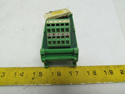 Phoenix Contact FLKMS-D9SUB/B/ZFKKDSPE Interface Module W/Spring-Cage Connection