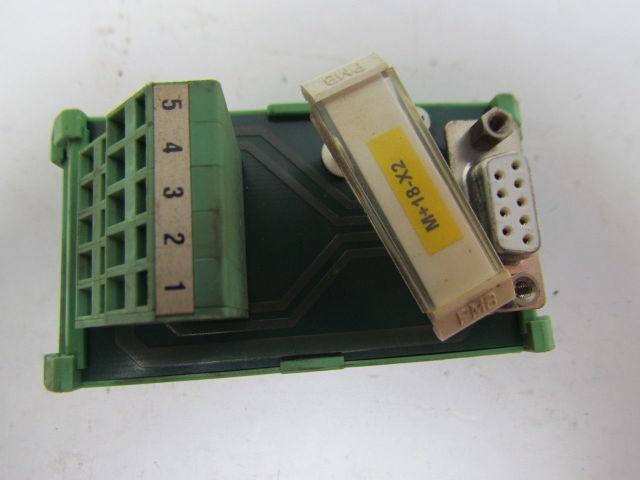 Phoenix Contact FLKMS-D9SUB/B/ZFKKDSPE Interface Module W/Spring-Cage Connection