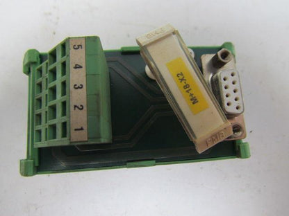 Phoenix Contact FLKMS-D9SUB/B/ZFKKDSPE Interface Module W/Spring-Cage Connection