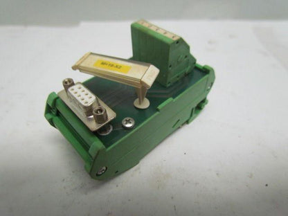 Phoenix Contact FLKMS-D9SUB/B/ZFKKDSPE Interface Module W/Spring-Cage Connection