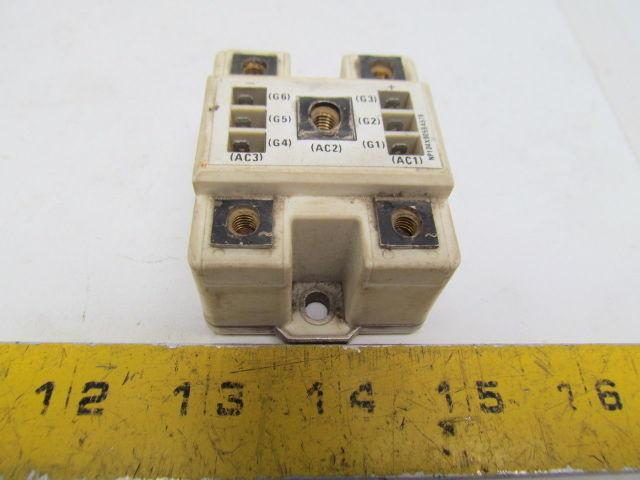 General Electric 104X125DC032 Thyrister 3PH Full Wave 1.2KV 100A