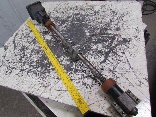 Mori Seiki SL 200 Z Axis Ballnut & Ballscrew W/Servo Motor Housing CNC Lathe