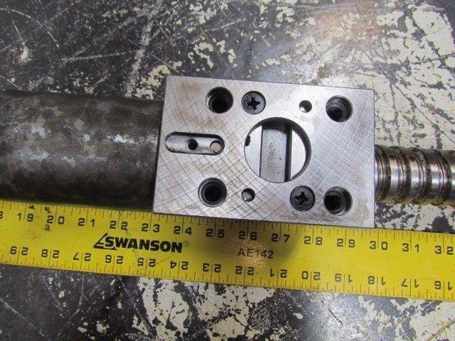 Mori Seiki SL 200 Z Axis Ballnut & Ballscrew W/Servo Motor Housing CNC Lathe