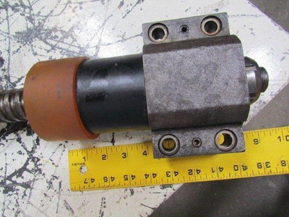 Mori Seiki SL 200 Z Axis Ballnut & Ballscrew W/Servo Motor Housing CNC Lathe