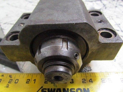 Mori Seiki SL 200 Z Axis Ballnut & Ballscrew W/Servo Motor Housing CNC Lathe