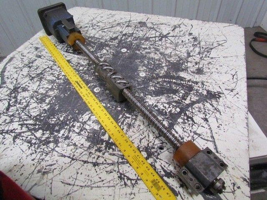 Mori Seiki CL203 Z Axis Ballscrew & Nut w/Housing For Servo CNC Lathe