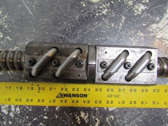 Mori Seiki CL203 Z Axis Ballscrew & Nut w/Housing For Servo CNC Lathe