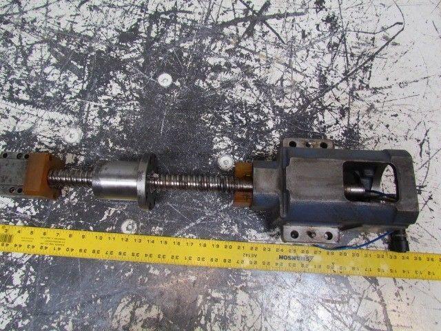 Mori Seiki CL203 Ballscrew & Nut W/Bearings W/Servo Housing CNC Lathe