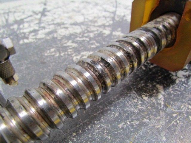 Mori Seiki CL203 Ballscrew & Nut W/Bearings W/Servo Housing CNC Lathe