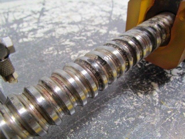 Mori Seiki CL203 Ballscrew & Nut W/Bearings W/Servo Housing CNC Lathe