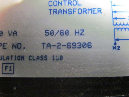 Acme TA-2-69306 Control Transformer 750V 1Ph Open 208/230/460V Pri 115V Sec