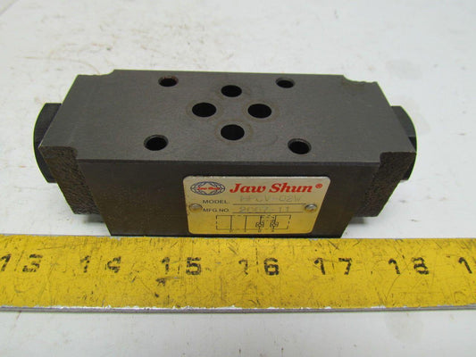 Jaw Shun MPCV-02W 2007-11 Stacked Relief Valve
