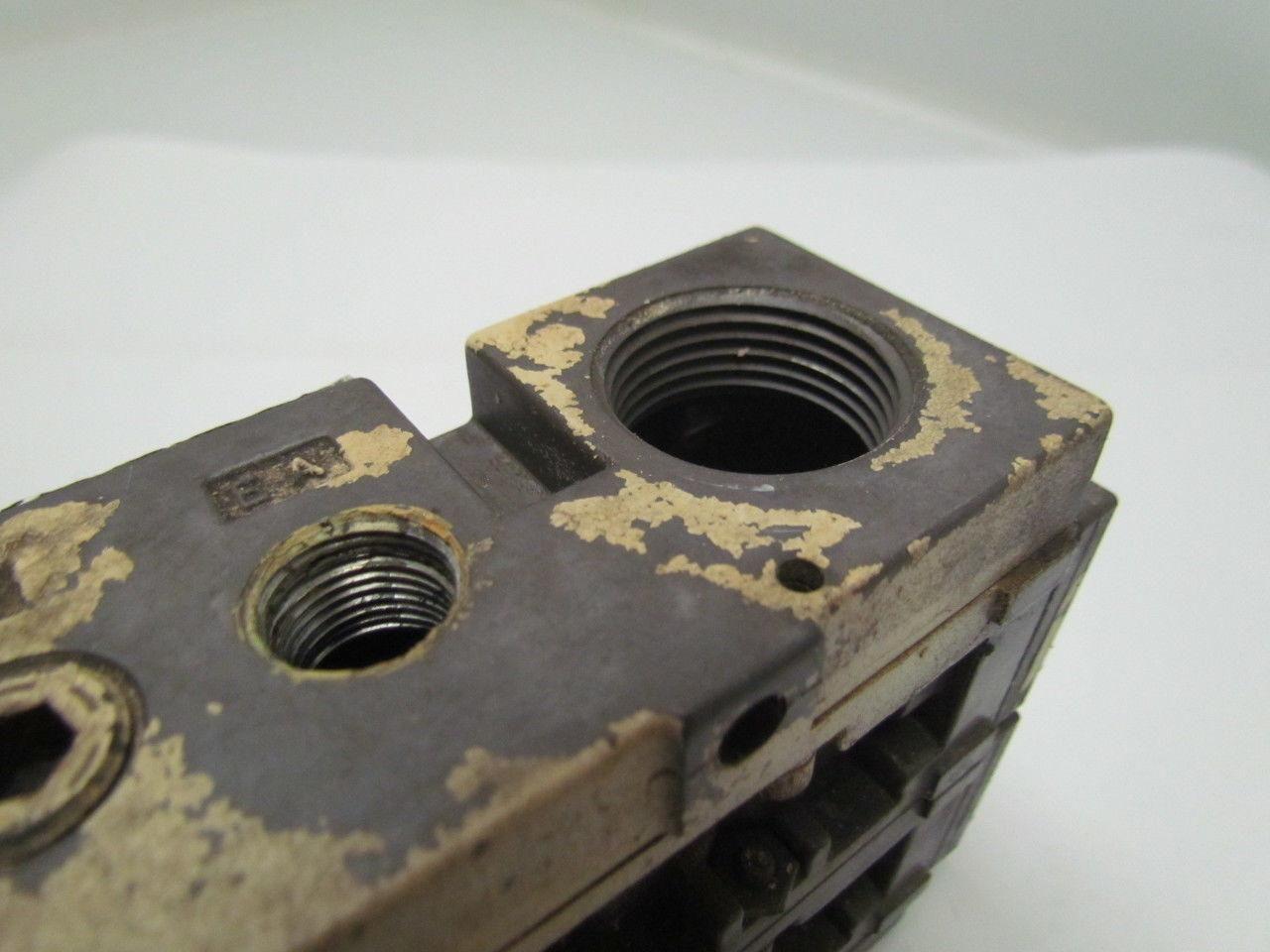 Numatics Flexiblok 2 Manifold Blocks w/End Caps Mark 8 Series 1/4"NPTF