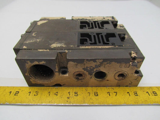Numatics Flexiblok 2 Manifold Blocks w/End Caps Mark 8 Series 1/4"NPTF