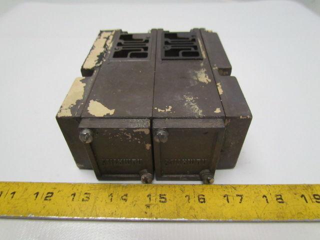 Numatics Flexiblok 2 Manifold Blocks w/End Caps Mark 8 Series 1/4"NPTF