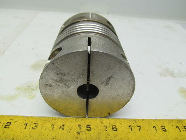 R+W BKL150S Bellows Coupling w/Clamping Hub Bore 19MMX25MM 94MM Overall Length
