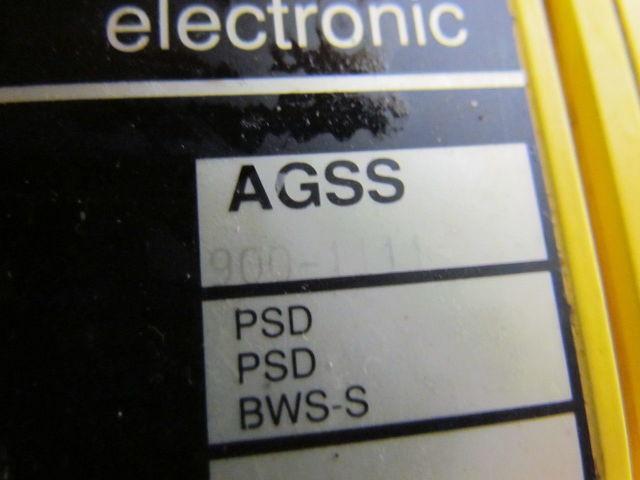 Sick AGSS900-1111 Safety Light Curtain Transmitter Sender 35" Defined Area 24VDC