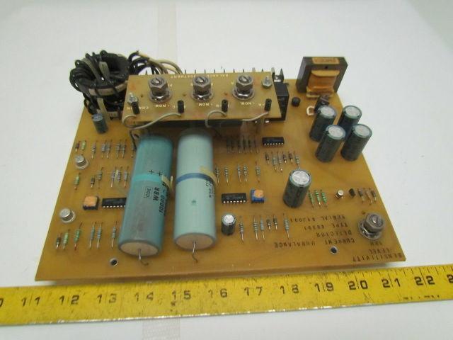 Spang Power Control E6393 30 Current UnbalanceDetector