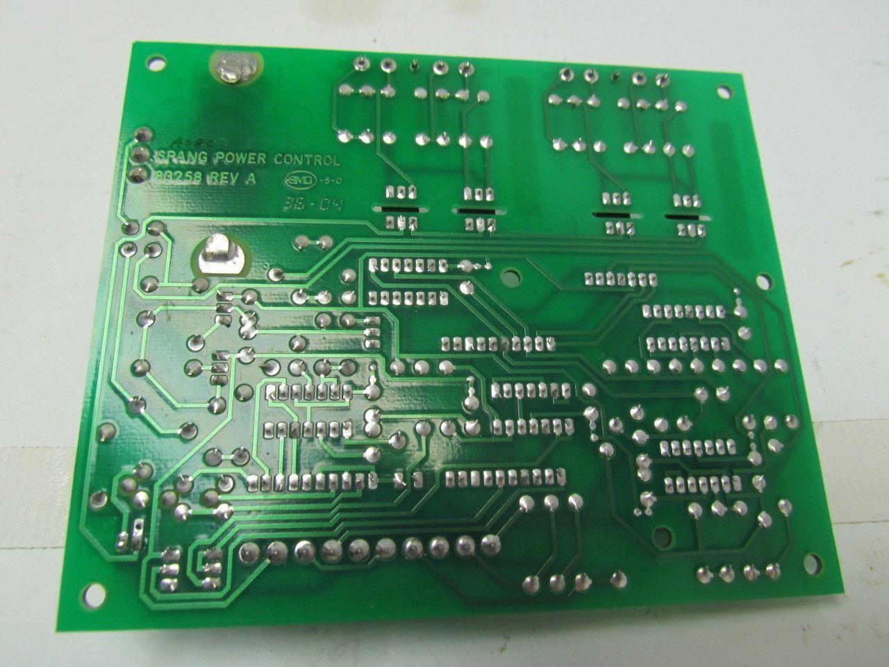 Sprang Power Control E6916-2575 / 83258 Rev A Circuit Board