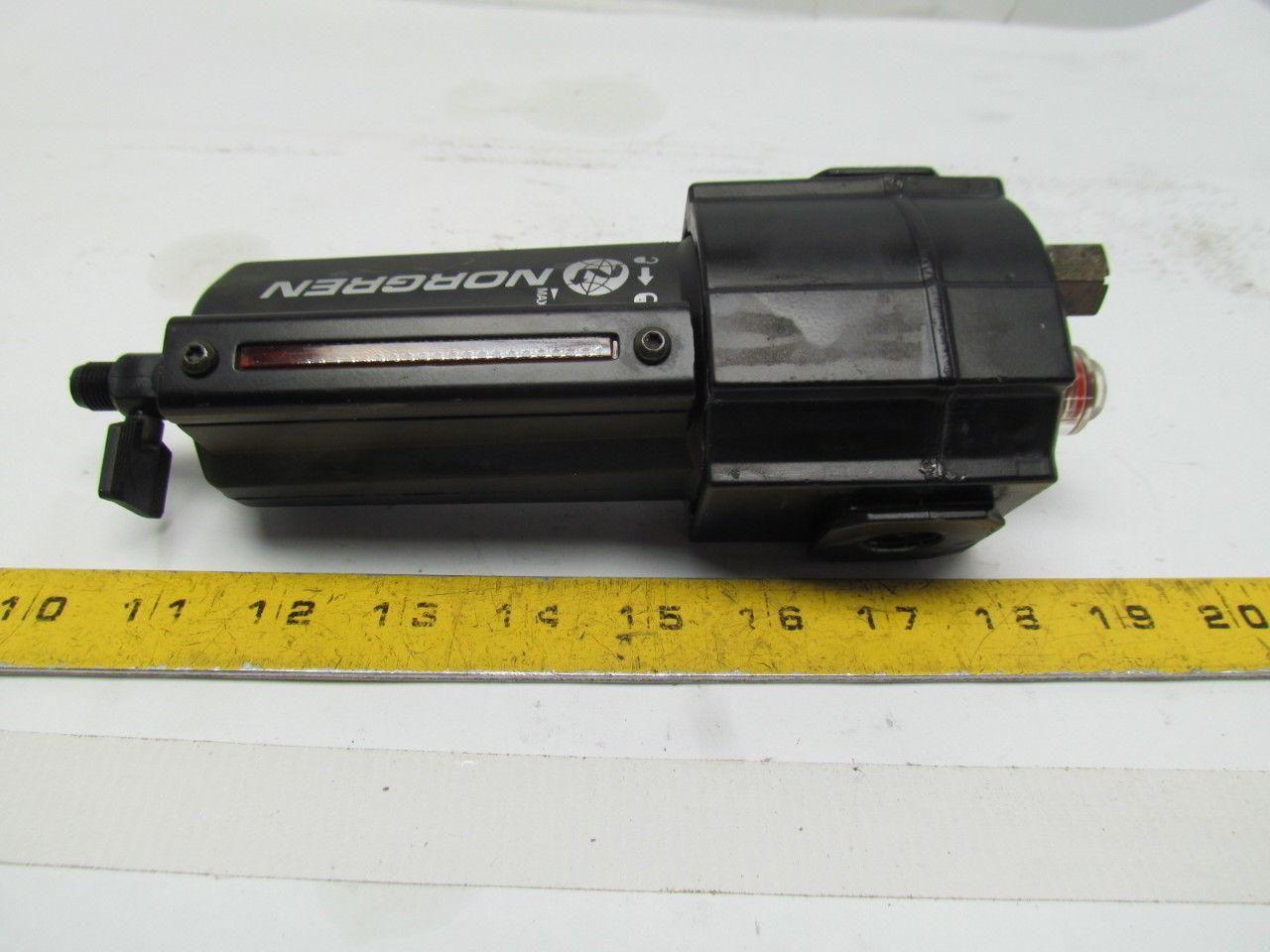 Norgren Excelon L74M-3AP-QDN Micro-Fog Inline Pneumatic Lubricator 3/8NPTF Ports