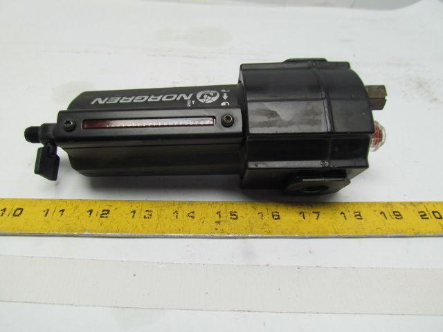 Norgren Excelon L74M-3AP-QDN Micro-Fog Inline Pneumatic Lubricator 3/8NPTF Ports