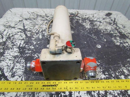 Schroeder KF302K10SMS Base Ported Pressure Filter SAE-24 3000PSI 2 Elements