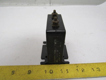 Ram Meter 2SFT-101 Current Transformer Ratio 100:5 600V 10KV 50-400HZ Lot of 3