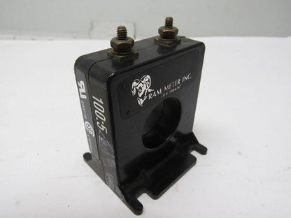 Ram Meter 2SFT-101 Current Transformer Ratio 100:5 600V 10KV 50-400HZ Lot of 3